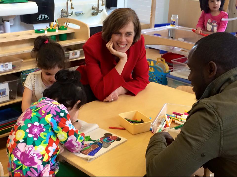 Clark unveils early education bill combating trauma in young children