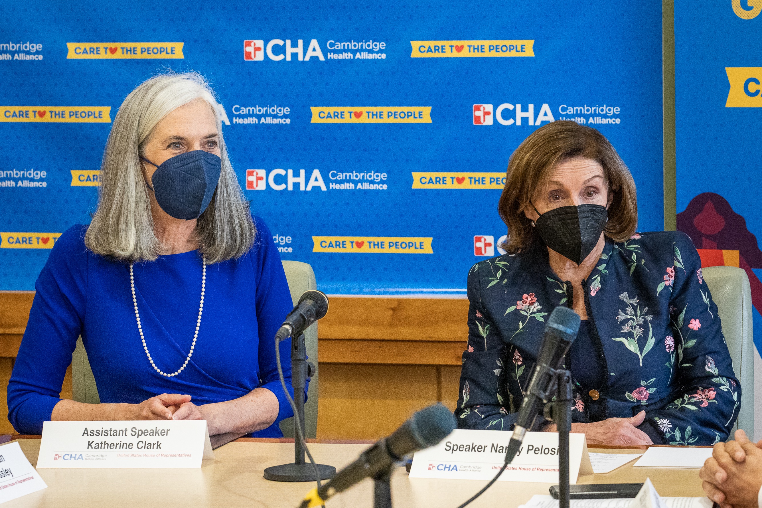 Assistant Speaker Clark Hosts Speaker Pelosi in Cambridge to Highlight Health Care Investments in American Rescue Plan
