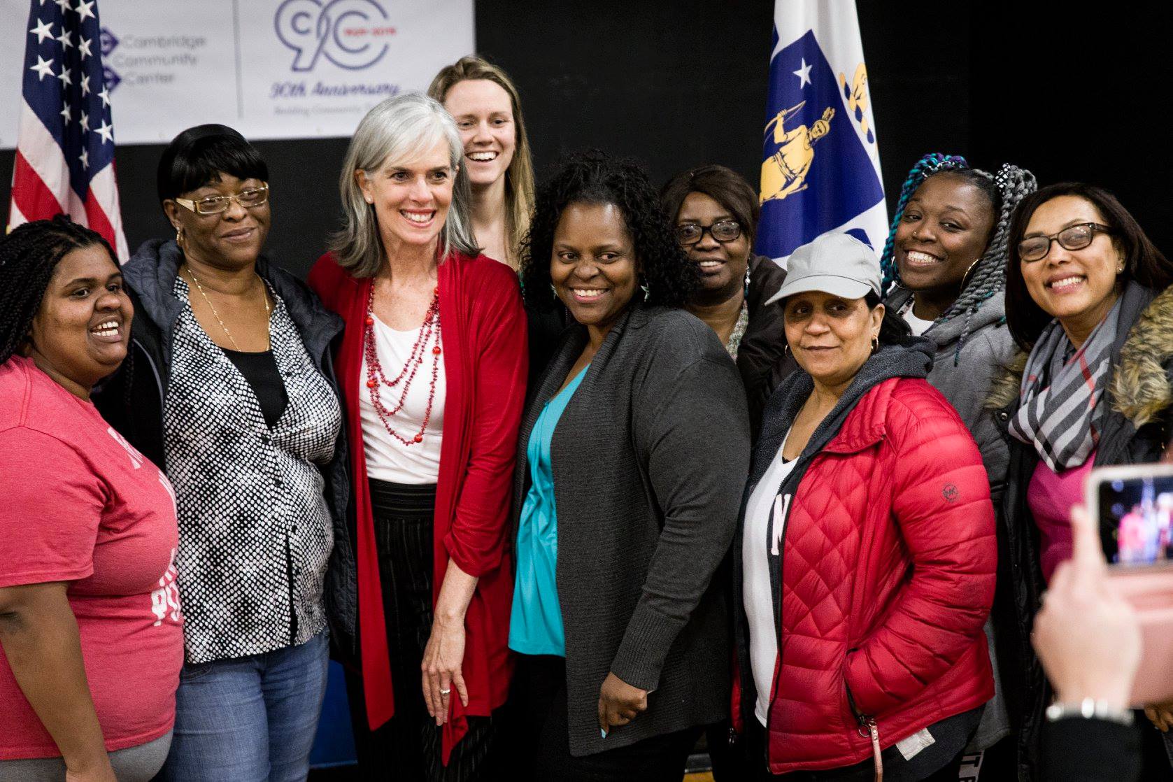 Cambridge Chronicle & Tab: Rep. Katherine Clark advocates for better pay, childcare at Cambridge town hall