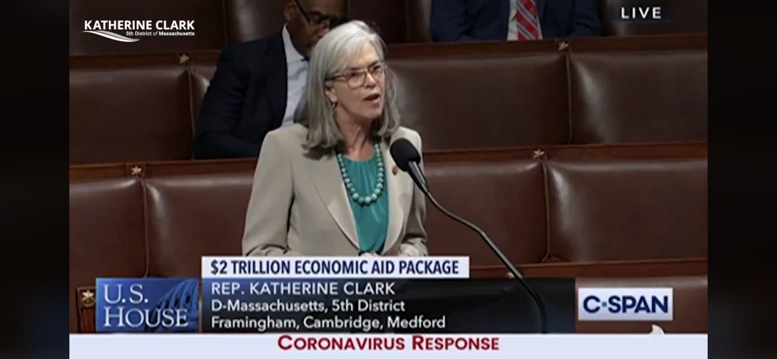 Clark Applauds Passage of Third Emergency Stimulus Package